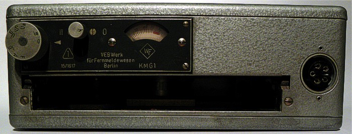 Magnetofon KMG1- eln pohled